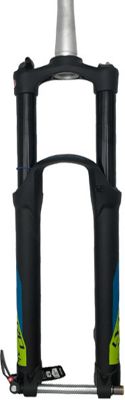 Suntour Aion 34 RL-R Air Fork - nero - verde} - 150mm Travel, nero - verde}