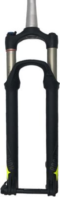 RockShox Reba RL Solo Air Fork - Black-Lime - 120mm Travel, Black-Lime