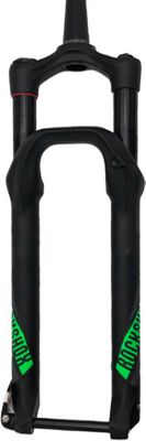 RockShox Yari RC Solo Air Fork - Black-Green - 130mm Travel, Black-Green