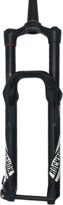 RockShox Yari RC Solo Air Fork - Black-White - 130mm Travel, Black-White