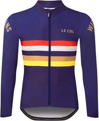 LE COL By Wiggins Aqua Zero LS Jersey AW22 - Navy - M}, Navy