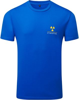 Nukeproof Its an Attitude T-Shirt AW22 - Bright Blue - S}, Bright Blue