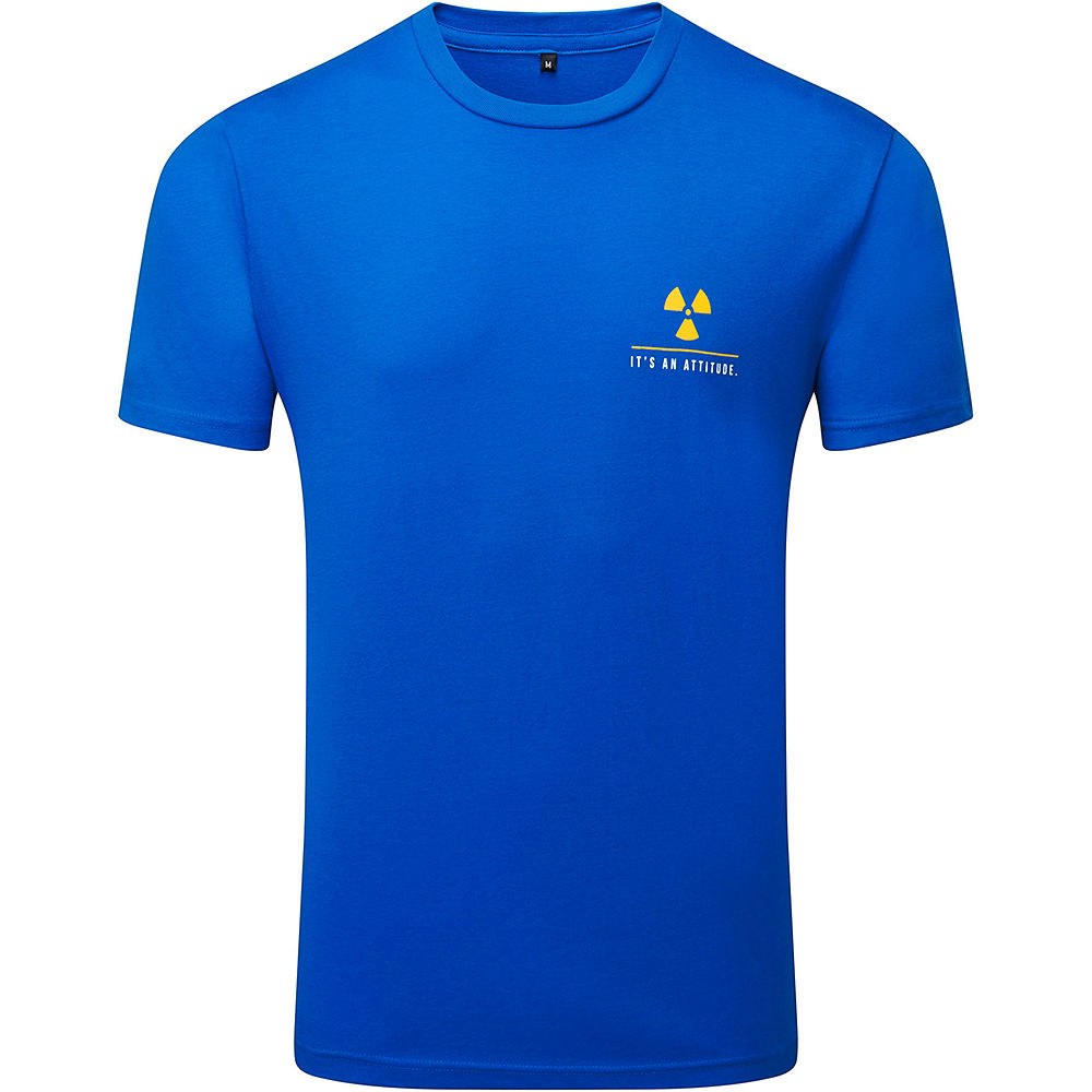 Nukeproof Its an Attitude T-Shirt AW22 - Bright Blue - S}, Bright Blue