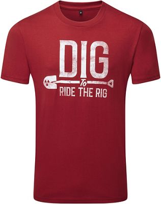 Nukeproof Dig to Ride T-Shirt AW22 - Dark Red - XL}, Dark Red