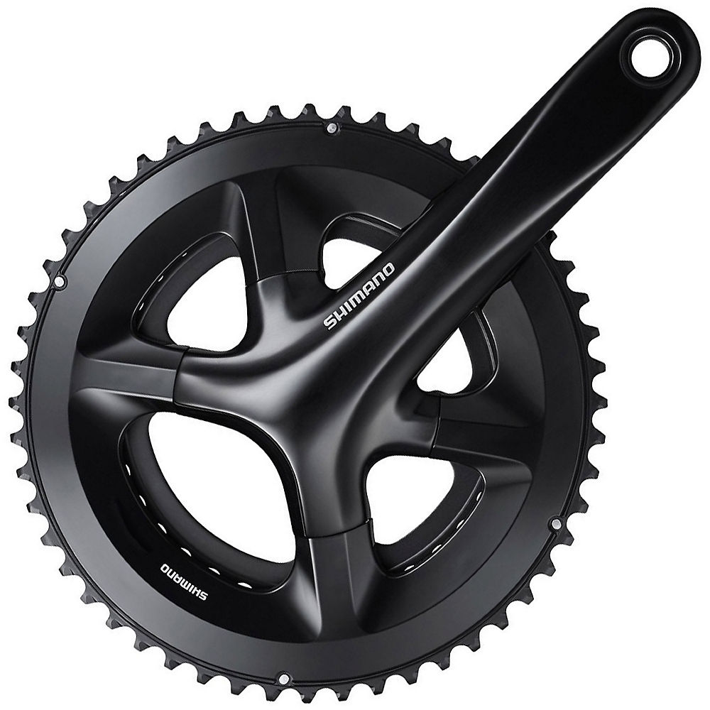 Shimano RS520 12 Speed Double Chainset - Noir - 50.34t, Noir