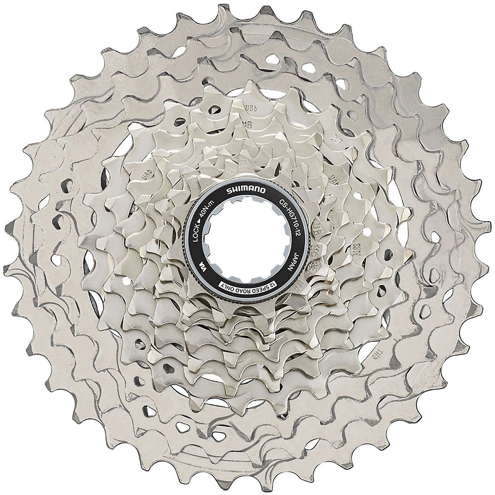 Shimano HG710 12 Speed Cassette - Noir - 11-36t, Noir