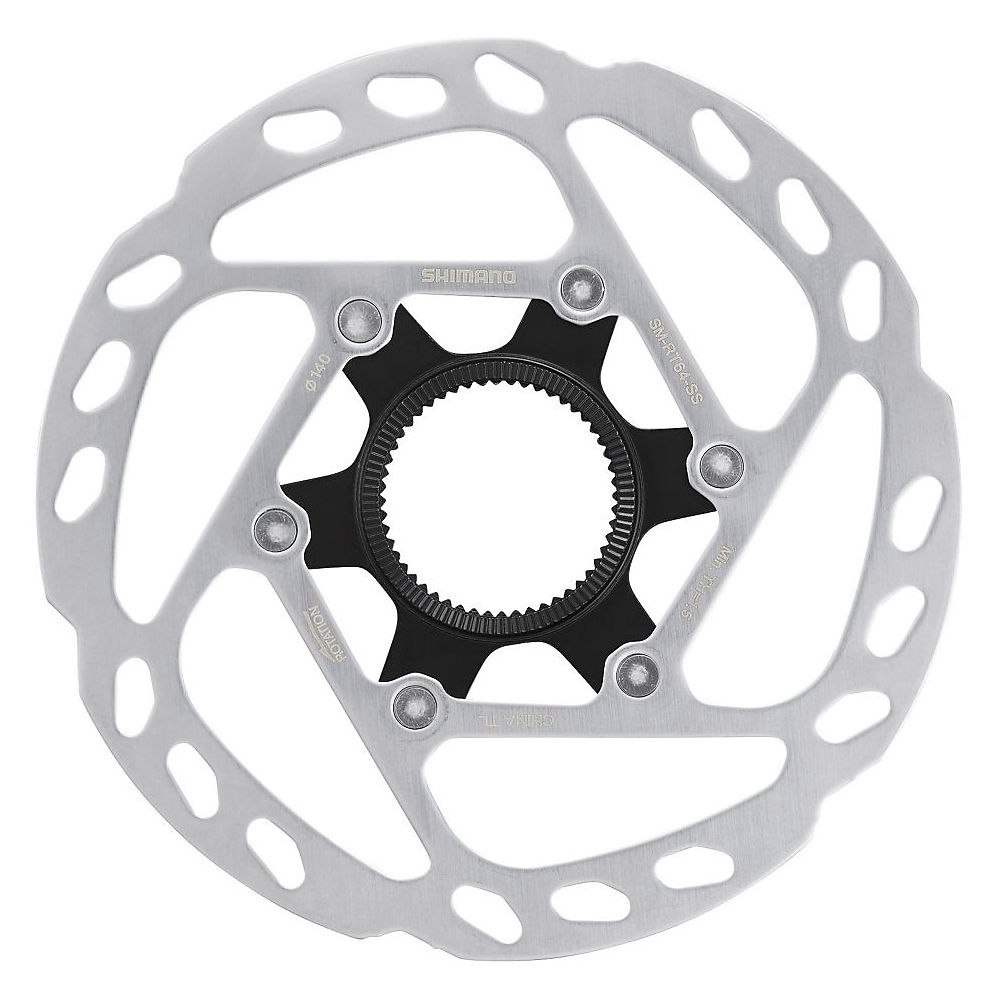 Shimano Deore RT64 Disc Brake Rotor - Noir - 140mm, Noir
