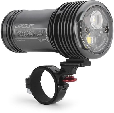 Exposure Strada MK11 RS Front Light with AKTiv - Gun Metal Black, Gun Metal Black