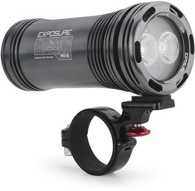 Exposure Race MK16 Front Light - Gun Metal Black, Gun Metal Black