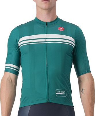 Castelli Club Sport Street Competizione Jersey SS22 - Green - XXXL}, Green