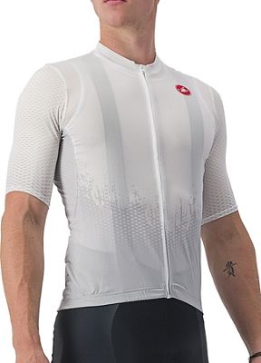 Castelli Confine Competizione Jersey SS22 - Grey-White - XXXL}, Grey-White