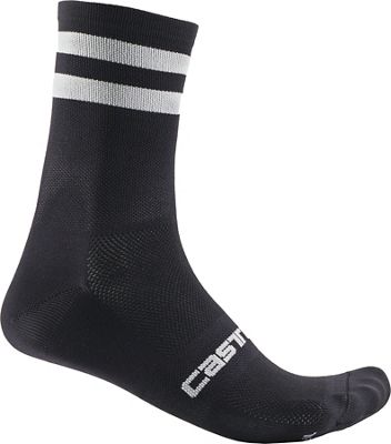 Castelli Velocissimo Kit Socks SS22 - Black-White - S/M}, Black-White