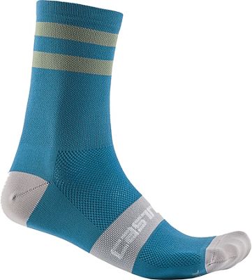 Castelli Velocissimo Kit Socks SS22 - Marine Blue-Green Tea - S/M}, Marine Blue-Green Tea