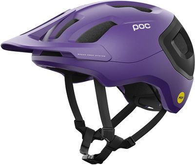 POC Axion Race MIPS Helmet AW21 - Sapphire Purple-Uranium Black Metallic-Matt - S}, Sapphire Purple-Uranium Black Metallic-Matt