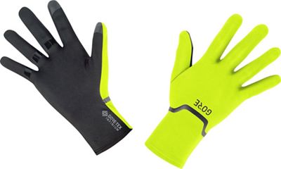 GOREWEAR GORETEX INFINIUM Stretch Gloves SS23 - Neon Yellow-Black - XXXL}, Neon Yellow-Black