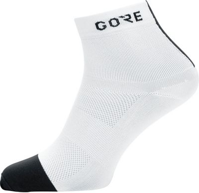 GOREWEAR M Light Mid Socks SS23 - White-Black - L}, White-Black