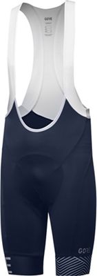 GOREWEAR C5 Opti Bib Shorts Plus SS23 - Orbit Blue-White - L}, Orbit Blue-White