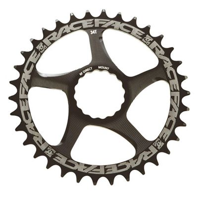 Race Face Direct Mount Stamped NW Chainring - Black - 32t}, Black