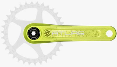 Race Face Atlas Crank Arm Set - Green, Green