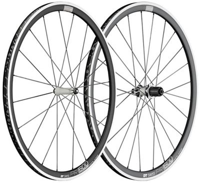 DT Swiss PR1600 Rim Brake Road Wheelset - Black - 32c, Black