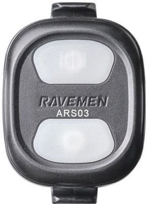 Ravemen ARB03 Wireless Remote Switch - Black, Black