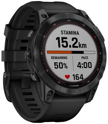 Garmin fenix 7 Sapphire GPS Watch - AU AW22 - Black - Black, Black - Black