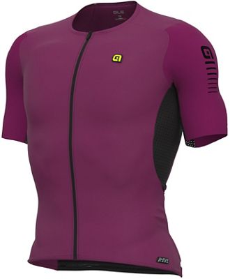 Alé REV-1 Race Special Short Sleeve Jersey - AMARANTH - S}, AMARANTH