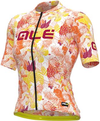 Alé Women's Amazzonia Short Sleeve Jersey - Fluro Orange - M}, Fluro Orange