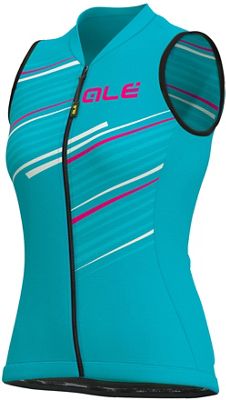 Alé Women's Solid Flash Sleeveless Jersey - Blue - S}, Blue