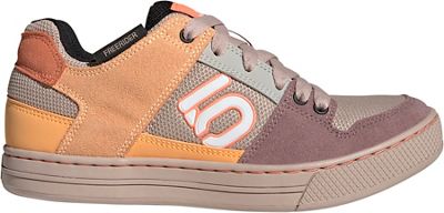 Five Ten Women's Freerider MTB Cycling Shoes SS23 - wonder taupe-ftwr white-acid orange - UK 4}, wonder taupe-ftwr white-acid orange