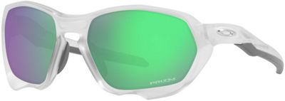 Oakley Plazma Matte Clear Prizm Jade Sunglasses, Matte Clear