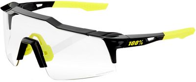 100% Speedcraft SL Photochromic Sunglasses SS23 - Gloss Black, Gloss Black