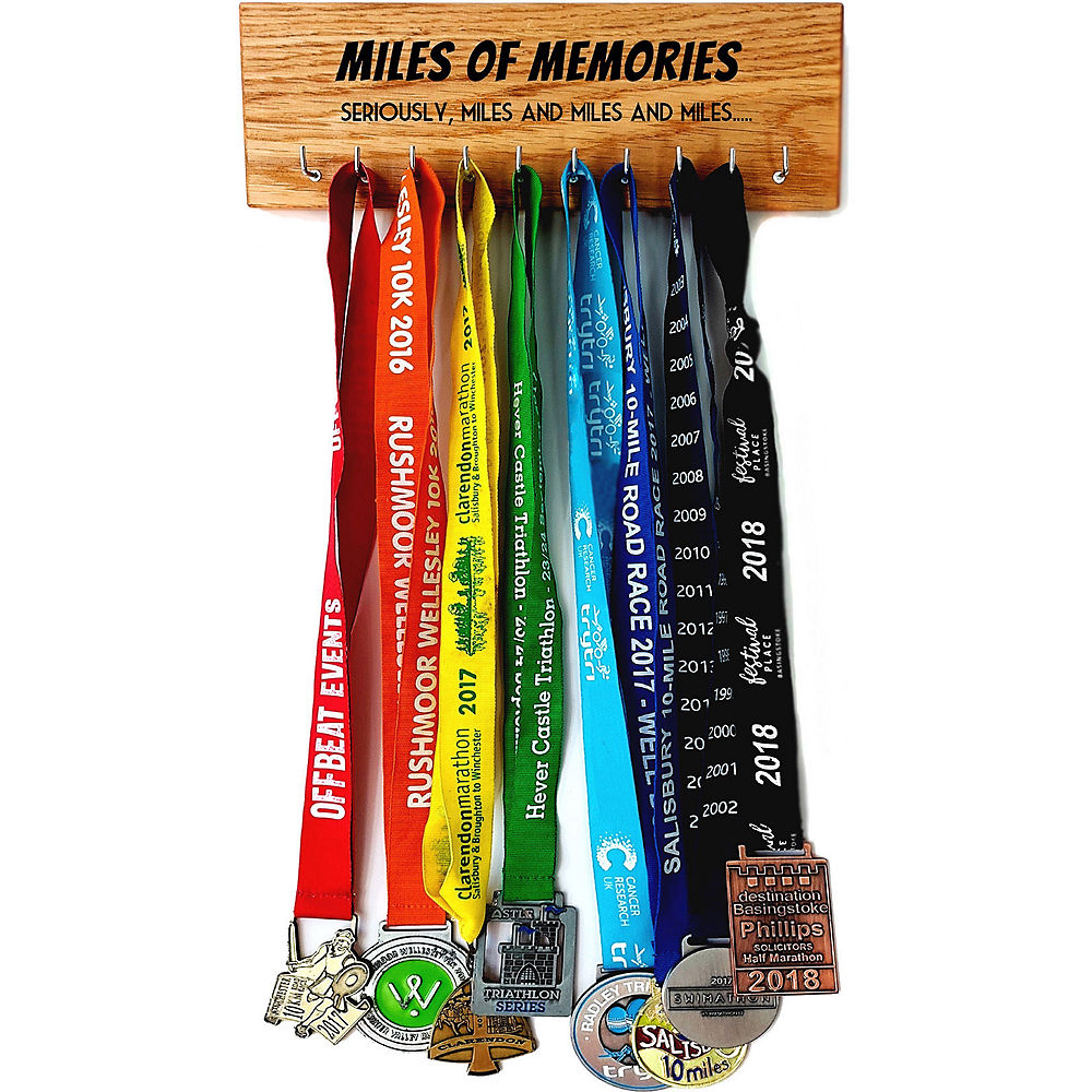 Worry Less Designs Miles of Memories Medal Hanger AW22 - Neutral, Neutral