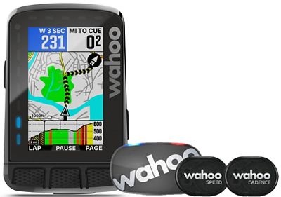 Wahoo ELEMNT ROAM V2 GPS Computer Bundle - Black, Black