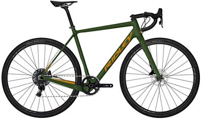 Ridley Kanzo C Carbon Apex1 Disc Gravel Bike 2022 - Khaki - Gold, Khaki - Gold