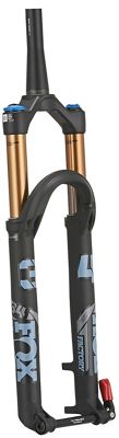 Fox Suspension 34 Float Factory Grip2 Boost Fork 2022 - Matte Black - Blue} - 130mm Travel, Matte Black - Blue}