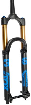 Fox Suspension 36 Float Factory FIT4 Boost Fork 2023 - Matte Black - Dark Blue - 160mm Travel, Matte Black - Dark Blue