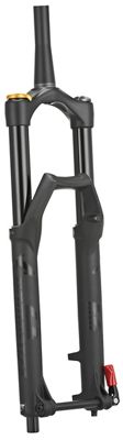 Marzocchi Bomber Z1 Boost Fork 2022 - Matte Black - Mint Relic} - 160mm Travel, Matte Black - Mint Relic}