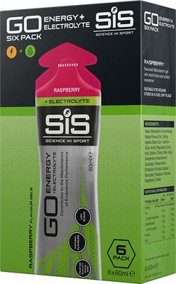 Science In Sport GO Isotonic Energy Electrolyte Gels - 6x60ml