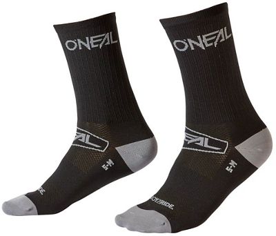 O'Neal MTB Performance Icon Socks SS23 - Black-Grey - One Size}, Black-Grey