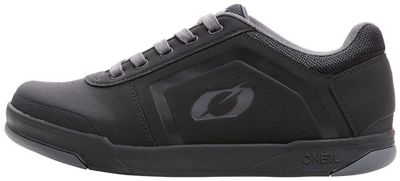 O'Neal Pinned Flat MTB Shoe 2023 - Black-Grey - EU 47.3}, Black-Grey