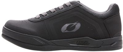 O'Neal Pumps Flat MTB Shoe 2023 - Black-Grey - EU 42}, Black-Grey