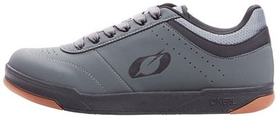 O'Neal Pumps Flat MTB Shoe 2023 - grey-black - EU 47.3}, grey-black