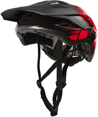 O'Neal Matrix Helmet SS23 - BLACK-RED - S/M}, BLACK-RED