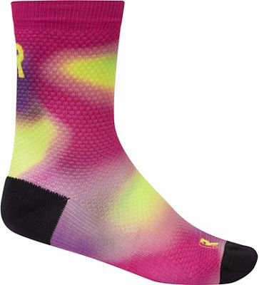 Ratio Sock 16cm (Quantum) SS22 - Purple-Lime - L/XL}, Purple-Lime