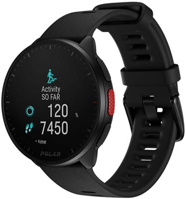 Polar Pacer GPS Sports Watch SS22 - Black, Black