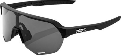 100% S2 Soft Tact Black Smoke Lens Sunglasses 2023, Smoke