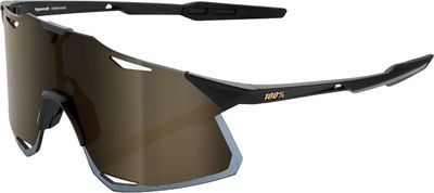 100% Hypercraft Gold Mirror Lens Sunglasses 2023 - Black-Gold, Black-Gold
