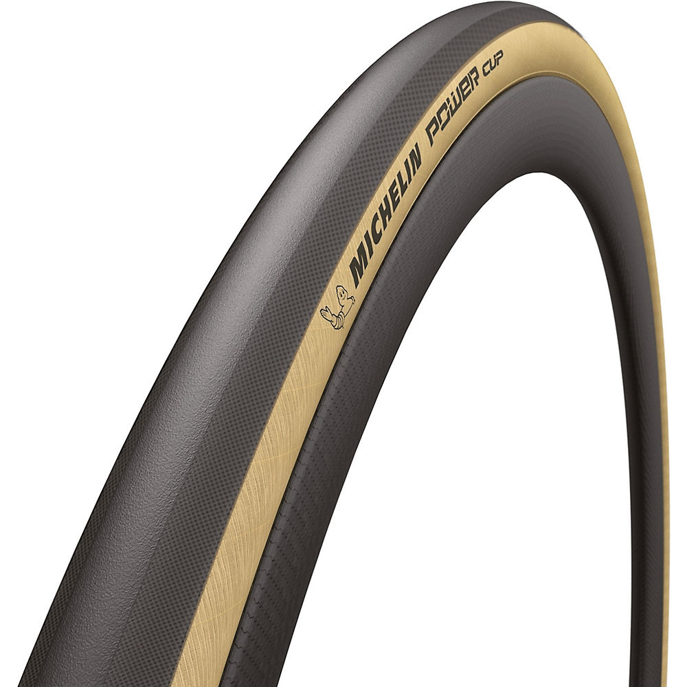 Michelin Power Cup Tubular Classic Racing Tyre - Black Tan} - 28-622, Black Tan}