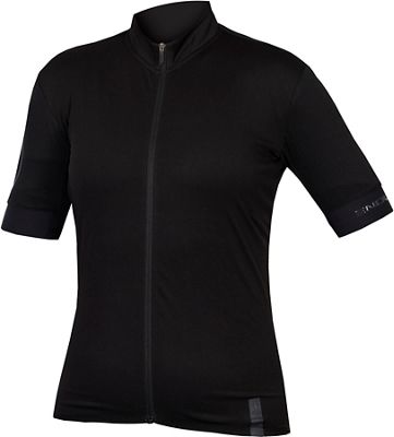 Endura Women's FS260 SS Cycling Jersey SS23 - Black - S}, Black